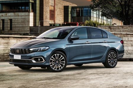 Седан Fiat Egea (голубой)